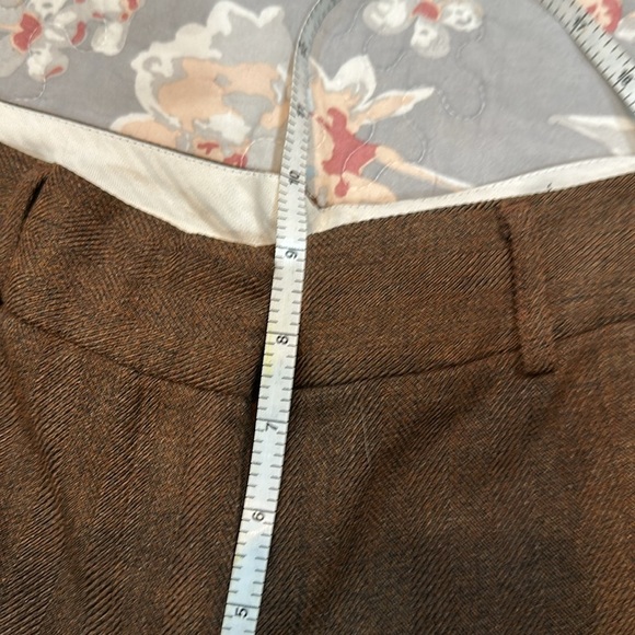 Rue21 brown herringbone tweed cropped pants size 7/8. -A11 - Picture 9 of 9
